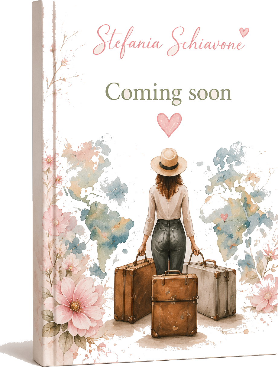 Copertina temporanea del primo libro di Stefania Schiavone: Stefania Schiavone, Coming Soon